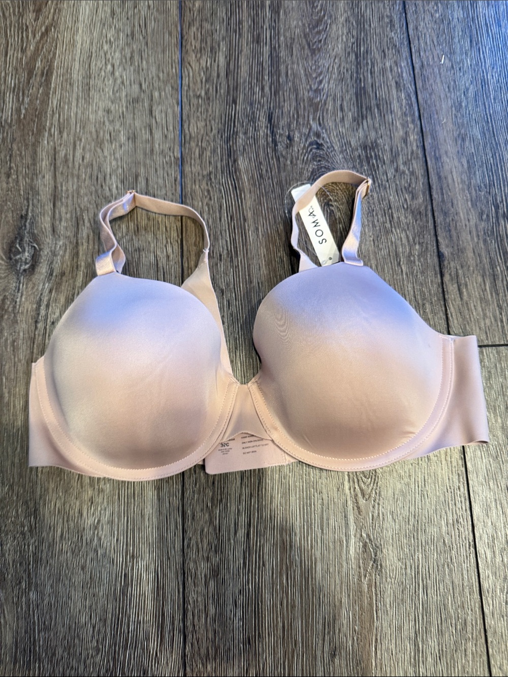 Soma Light Pink Smooth T-Shirt Bra